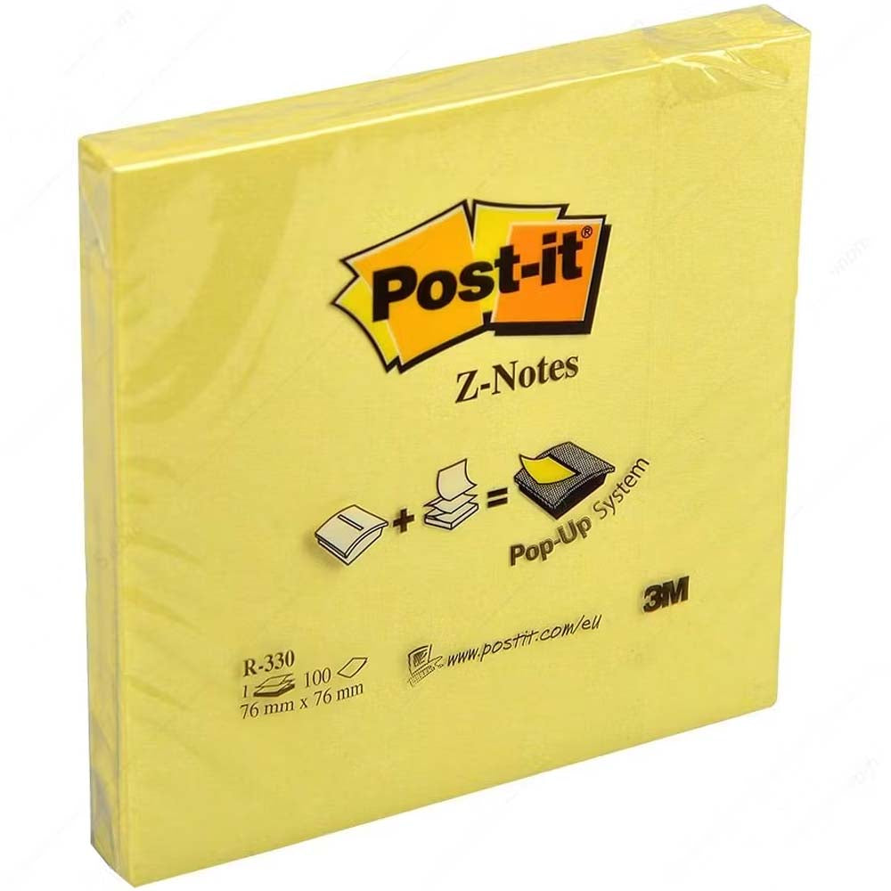 3M Post-it Z-Not Sarı 100 Yaprak 76x76mm