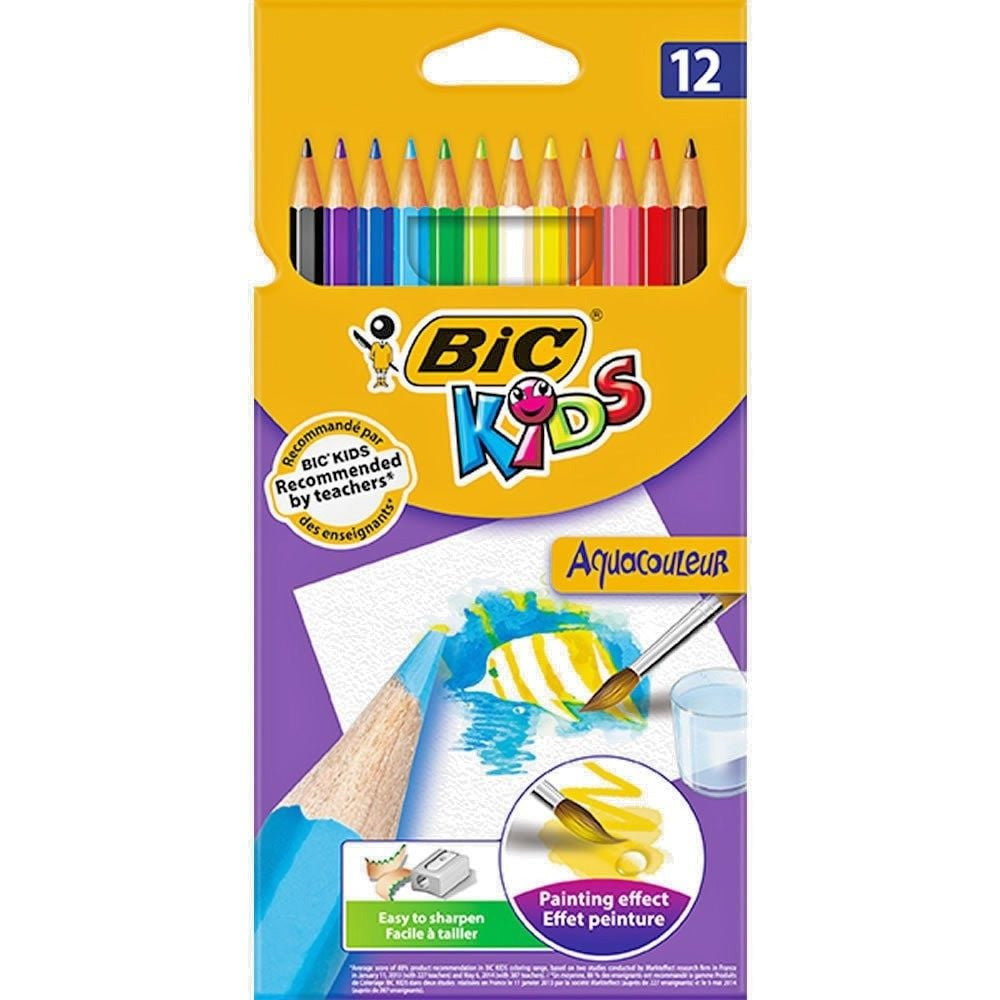 Bic Aquacouleur Sulu Boya Kalemi 12'li Set