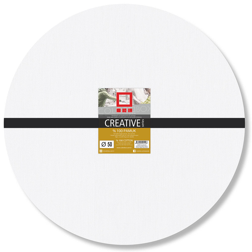 Colorbox Creative Series Pamuk 380gr Yuvarlak Tuval 50cm