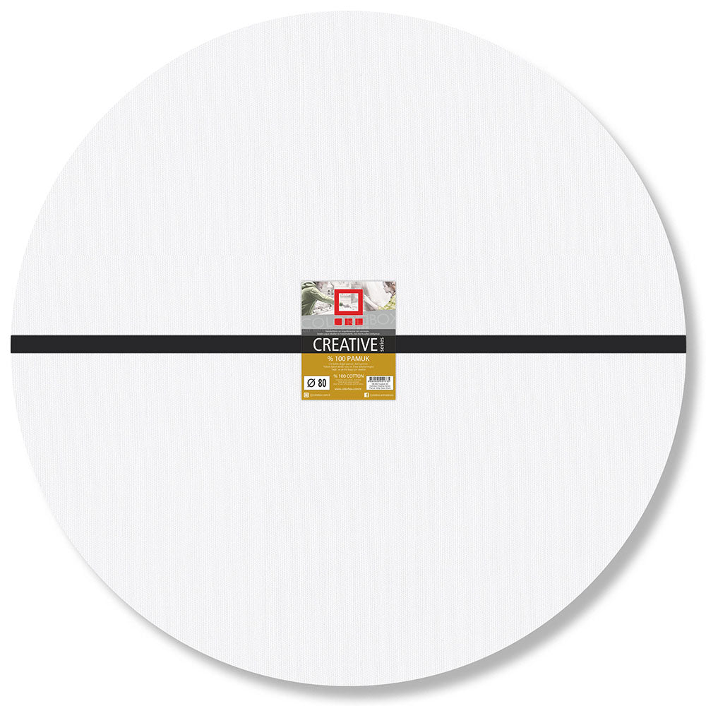 Colorbox Creative Series Pamuk 380gr Yuvarlak Tuval 80cm