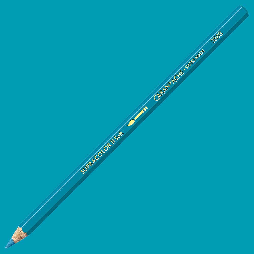 Caran d'Ache Supracolor Soft Opaline Green 195