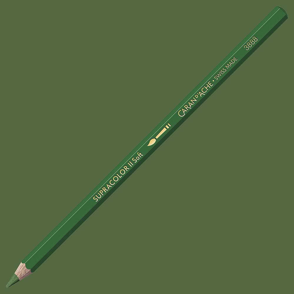 Caran d'Ache Supracolor Soft Dark Green 229