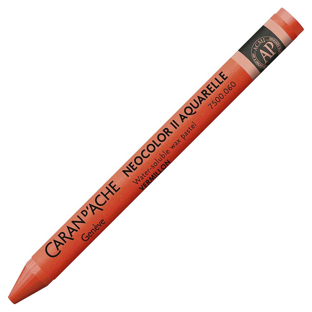 Caran d'Ache Neocolor II Aquarelle Vermilion 060