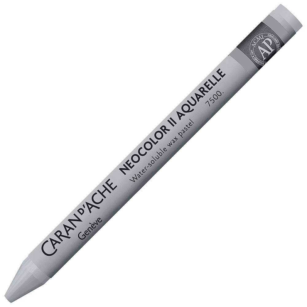 Caran d'Ache Neocolor II Aquarelle Silver 498