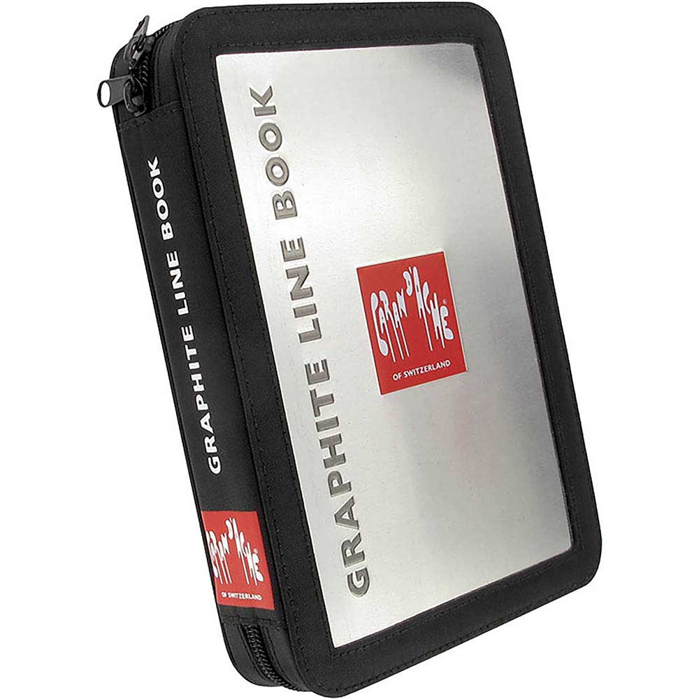 Caran d'Ache Graphite Line Book 15'li Set (Çizim Bloknotlu ve Çantalı)