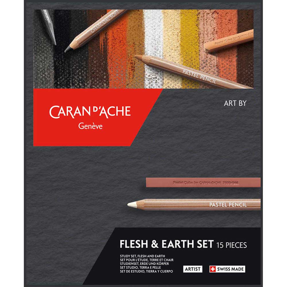 Caran d'Ache Flesh & Earth 15'li Set