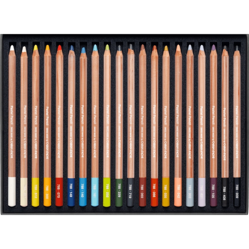 Caran d'Ache Pastel Pencil 20'li Set (Pastel Kalem)