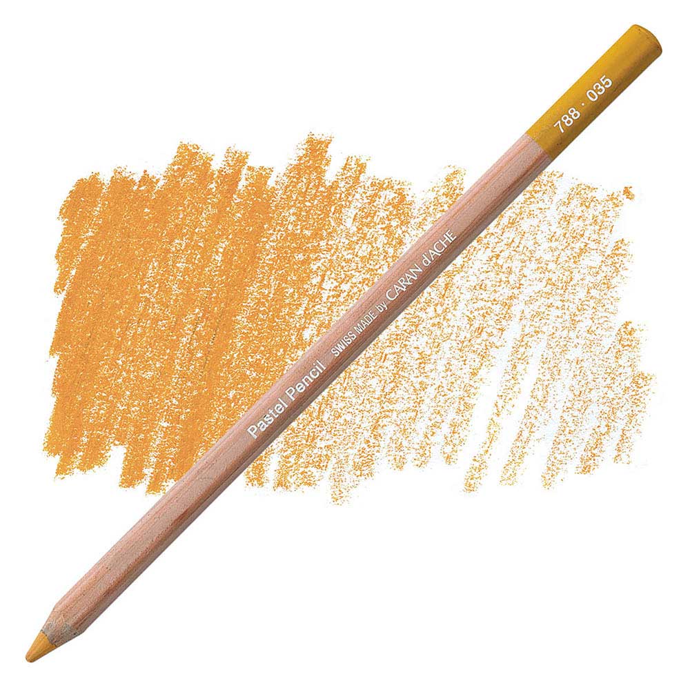 Caran d'Ache Pastel Pencil Ochre 035