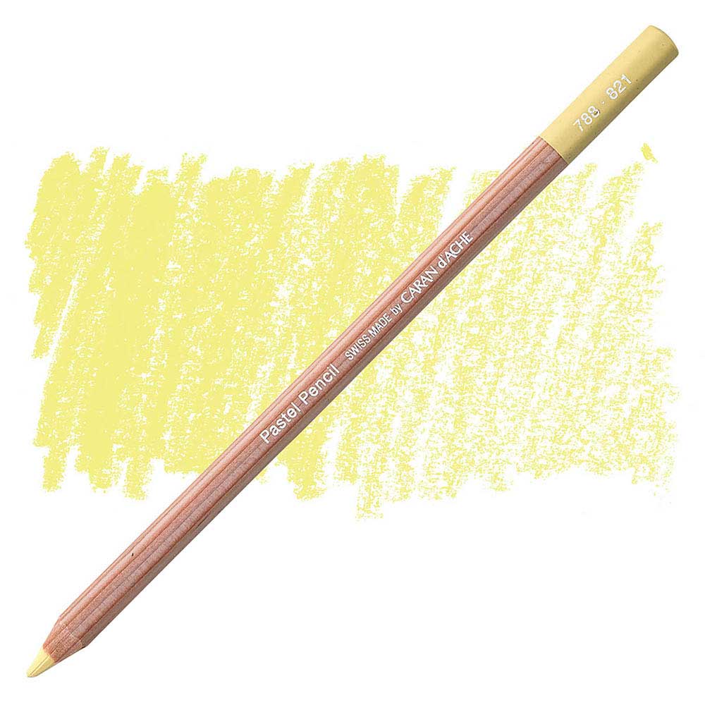 Caran d'Ache Pastel Pencil Naples Ochre 821