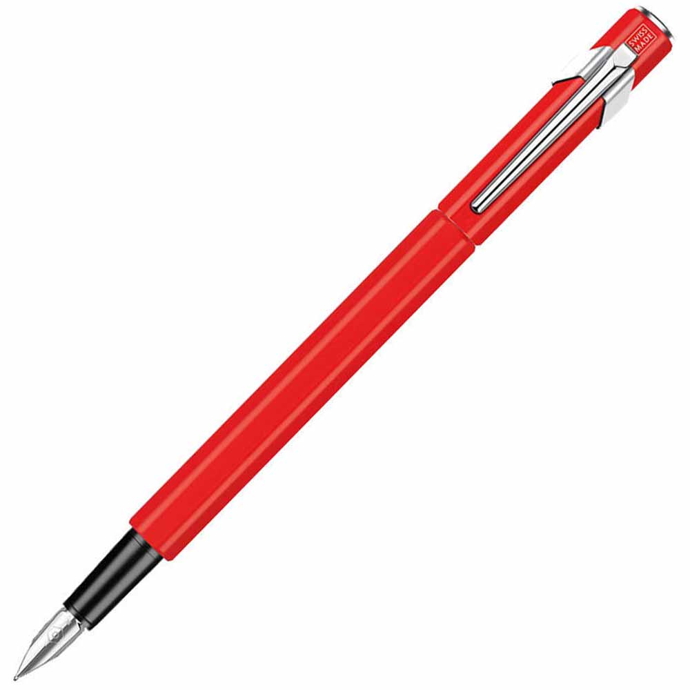 Caran d'Ache 849 Fountain Metal Dolma Kalem Red
