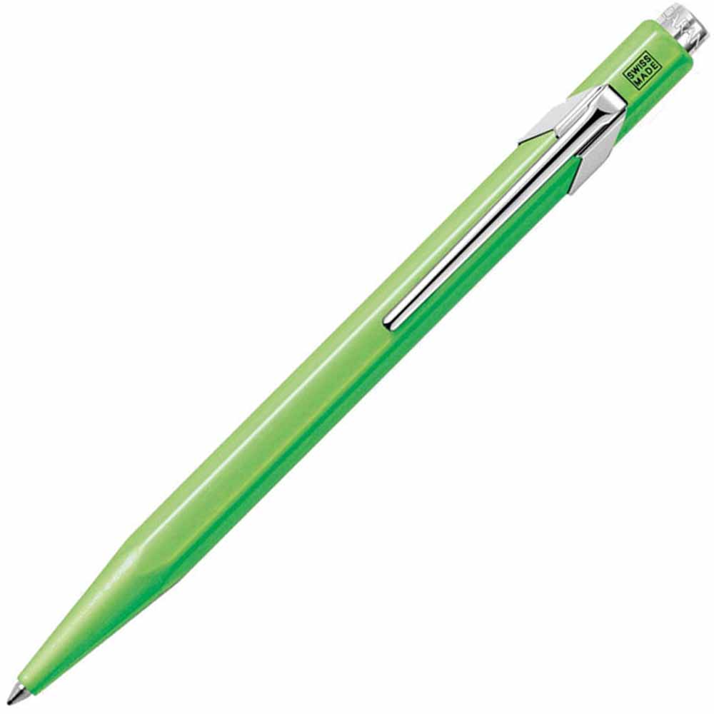 Caran d'Ache 849 Popline Metal Tükenmez Kalem Fosforlu Yeşil (metal kutu)