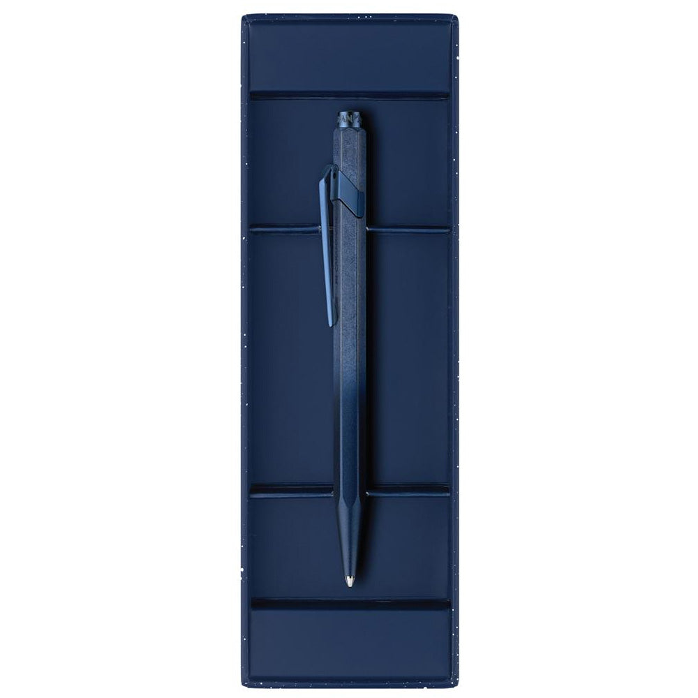 Caran d'Ache 849 Cosmic Blue Tükenmez Kalem Mavi