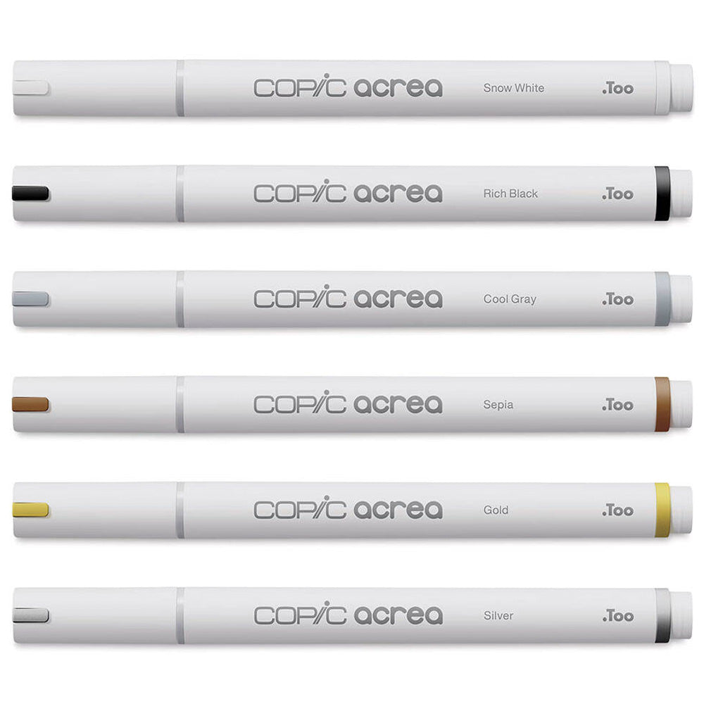 Copic Acrea Marker 6'lı Set Essentials