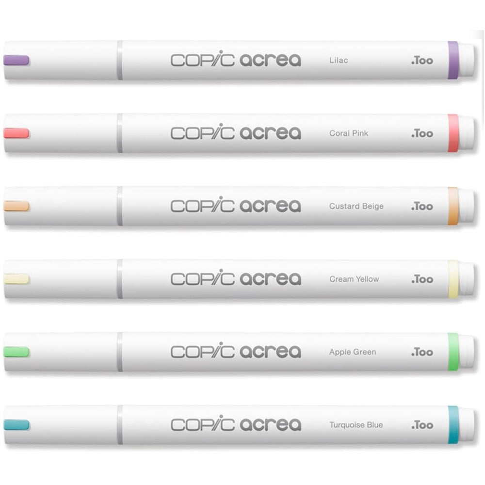 Copic Acrea Marker 6'lı Set Light