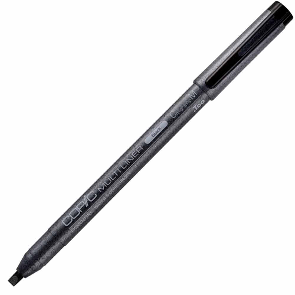 Copic Multiliner Classic Calligraphy M Siyah