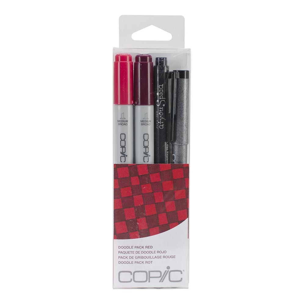 Copic Ciao Doodle Pack Red