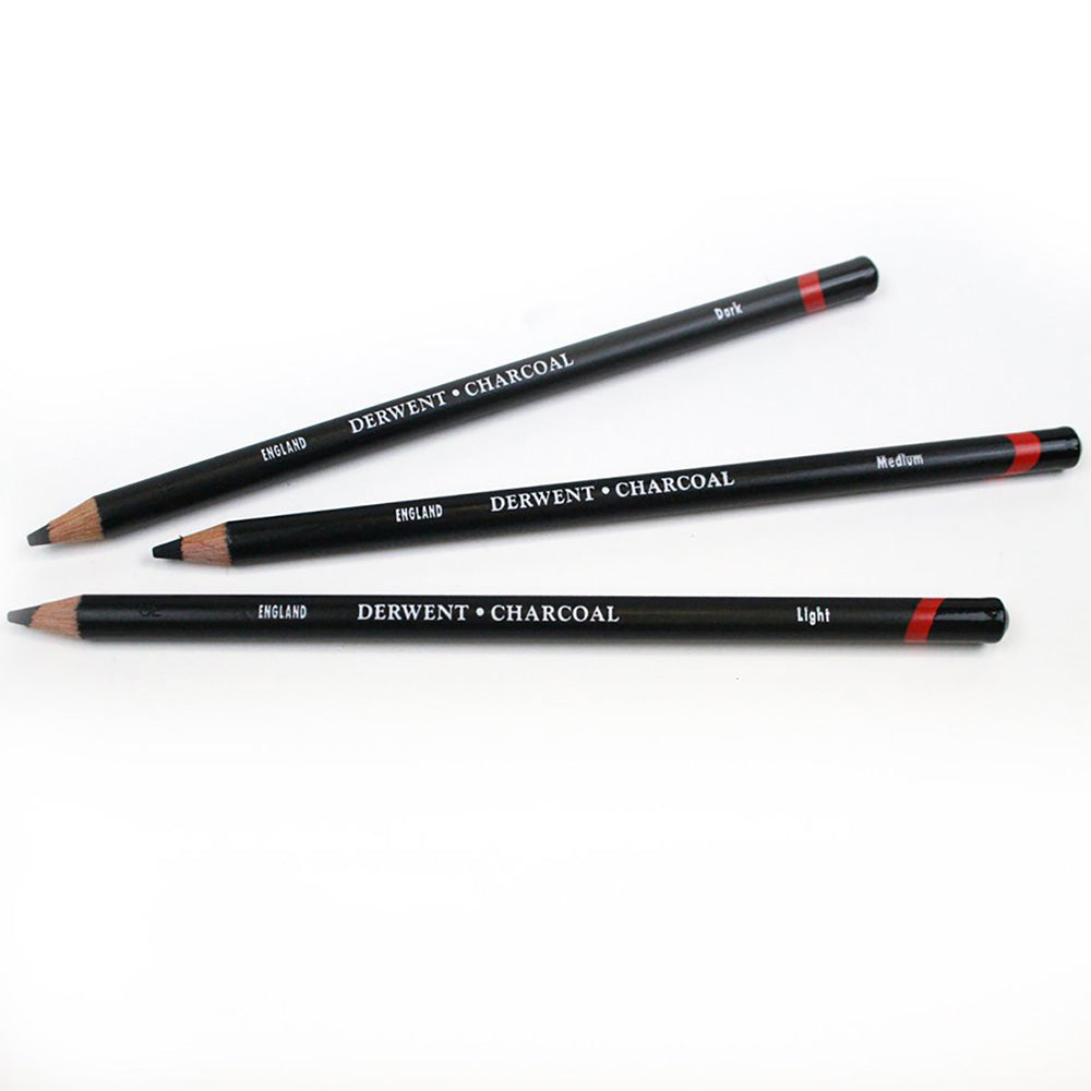 Derwent Charcoal Pencil (Medium / Orta)