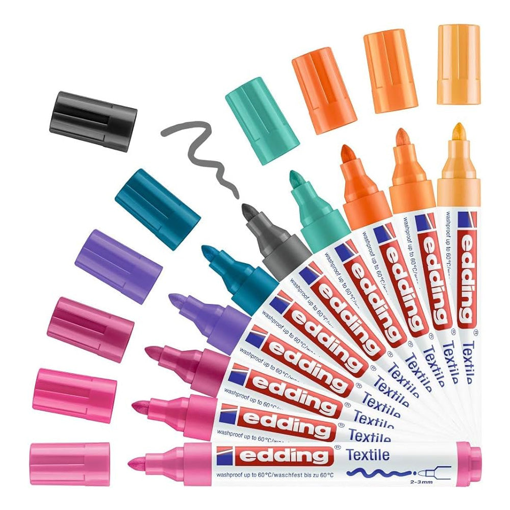 Edding Tekstil Markörü 2-3mm Uçuk Yeşil (34)