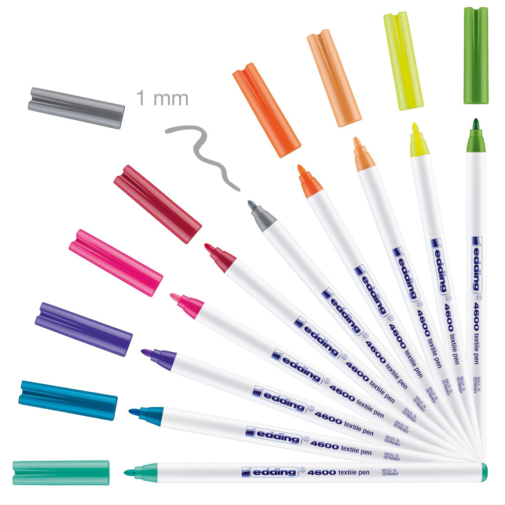 Edding Tekstil Kalemi 1mm Turuncu (06)