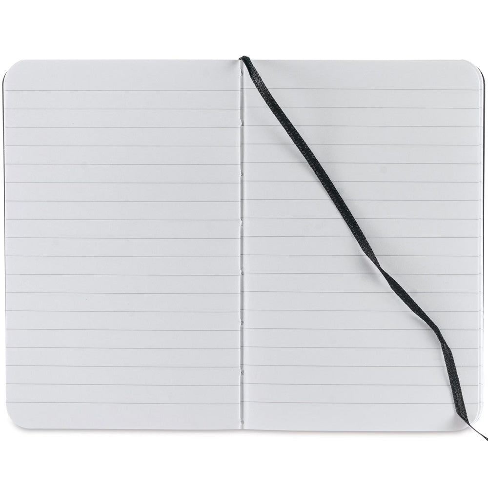 Fabriano Ecoqua Plus Stitch Notebook 90gr A6 Nero Ruled 80 Yaprak
