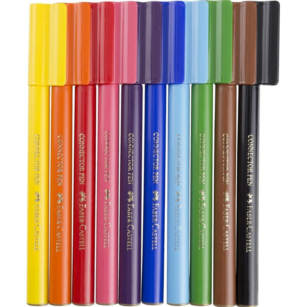 Faber Castell Eğlenceli Keçeli Kalem 10'lu