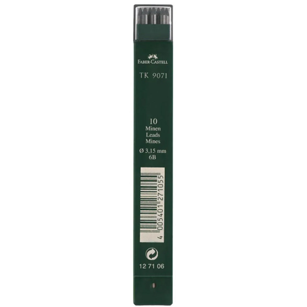 Faber Castell TK 9071 Portmin Kalem Ucu 3.15mm 6B