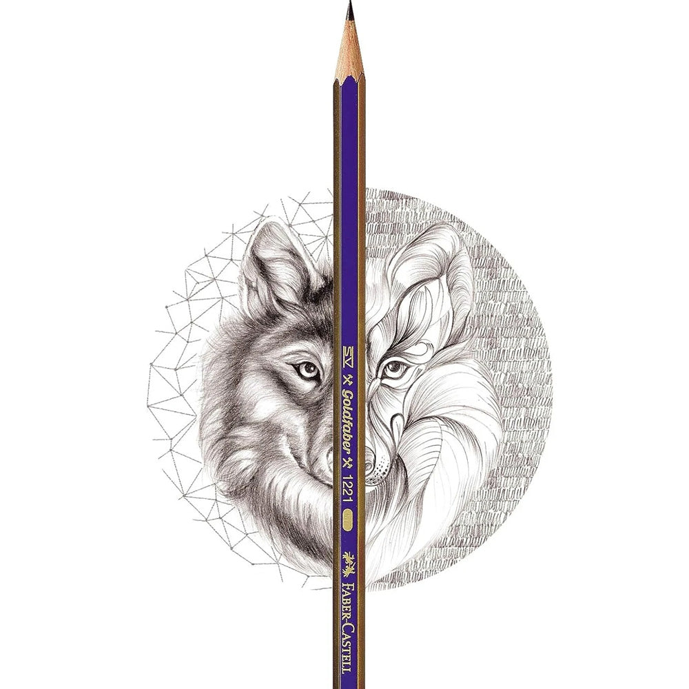 Faber Castell Goldfaber 1221 Dereceli Kurşunkalem 7B