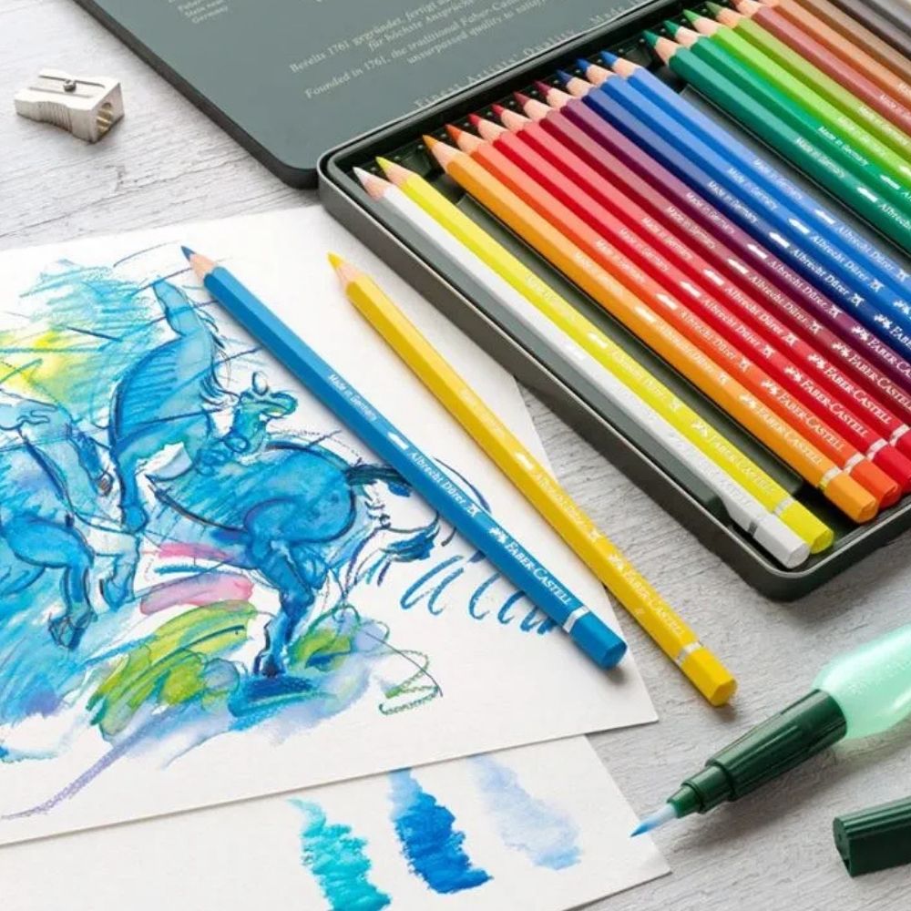 Faber Castell Albrecht Dürer Watercolour Pencils 24'lü Metal Kutu