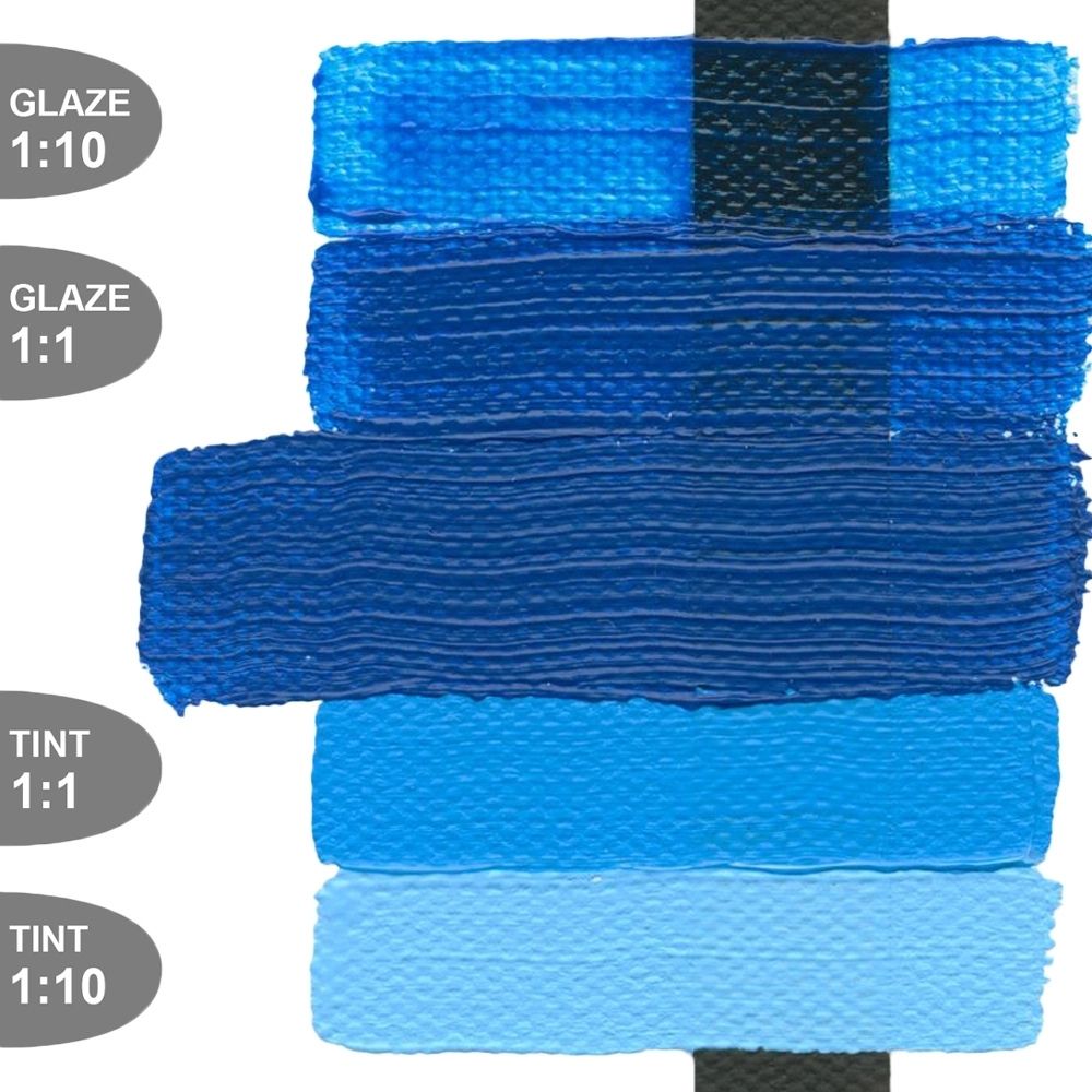 Golden Heavy Body Acrylic Primary Cyan 148ml S.2