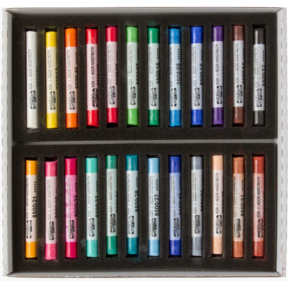 Koh-I-Noor Toison D'Or Soft Pastels 24'lü Karton Kutu