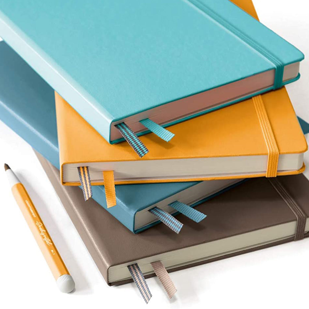 Leuchtturm 1917 Rising Colours Notebook Medium A5 Hardcover 249 Pages Ruled Rising Sun