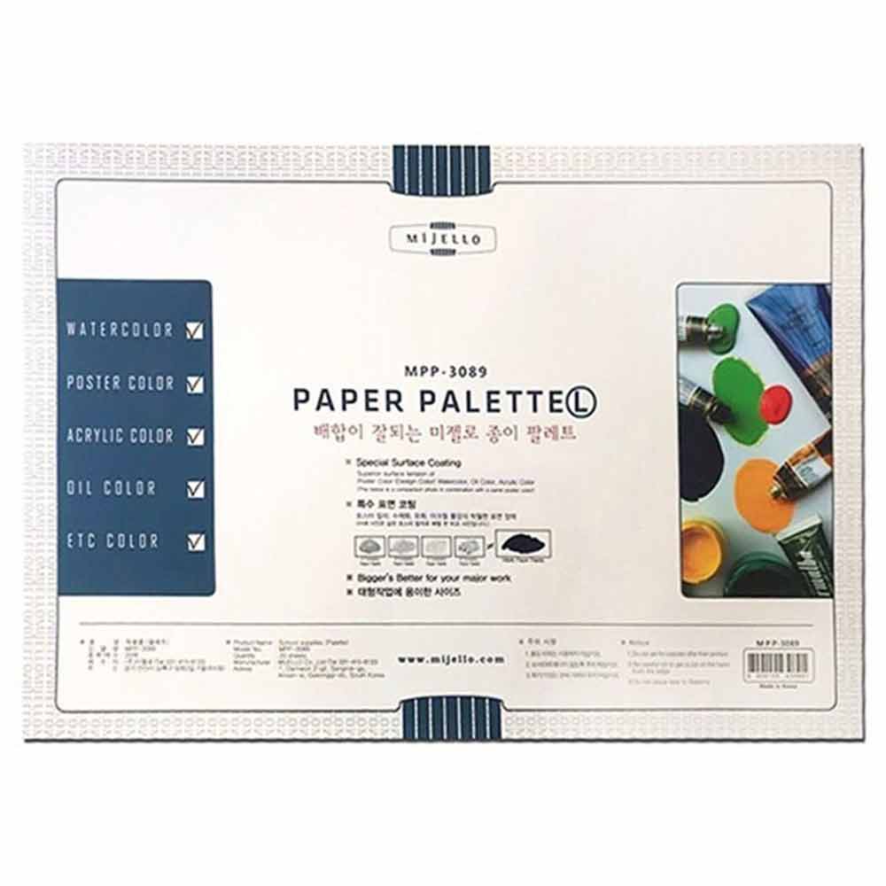 Mijello Palet Kullan-At Büyük 28.5x26.5cm 25'li 3089