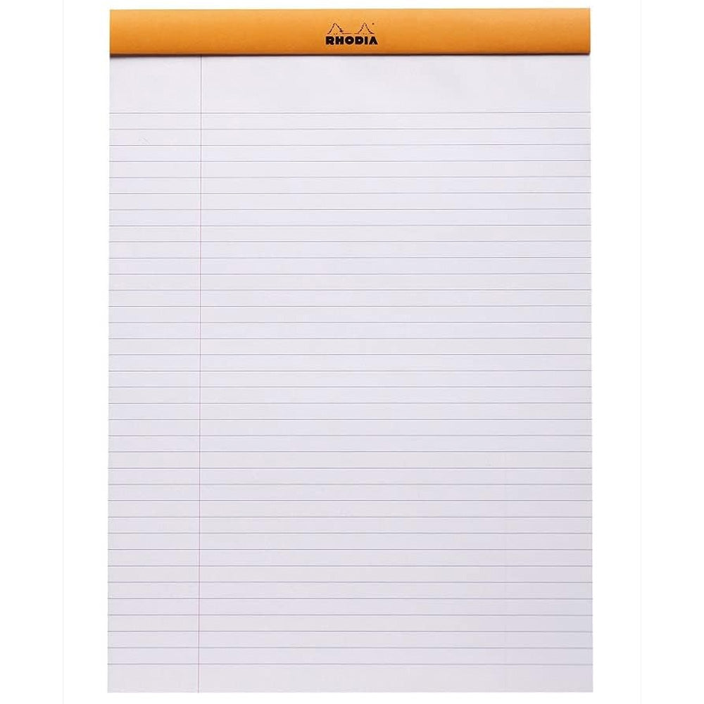 Rhodia Basics No.18 Çizgili Bloknot 80gr A4(210x297mm) 80 Yaprak Turuncu Kapak