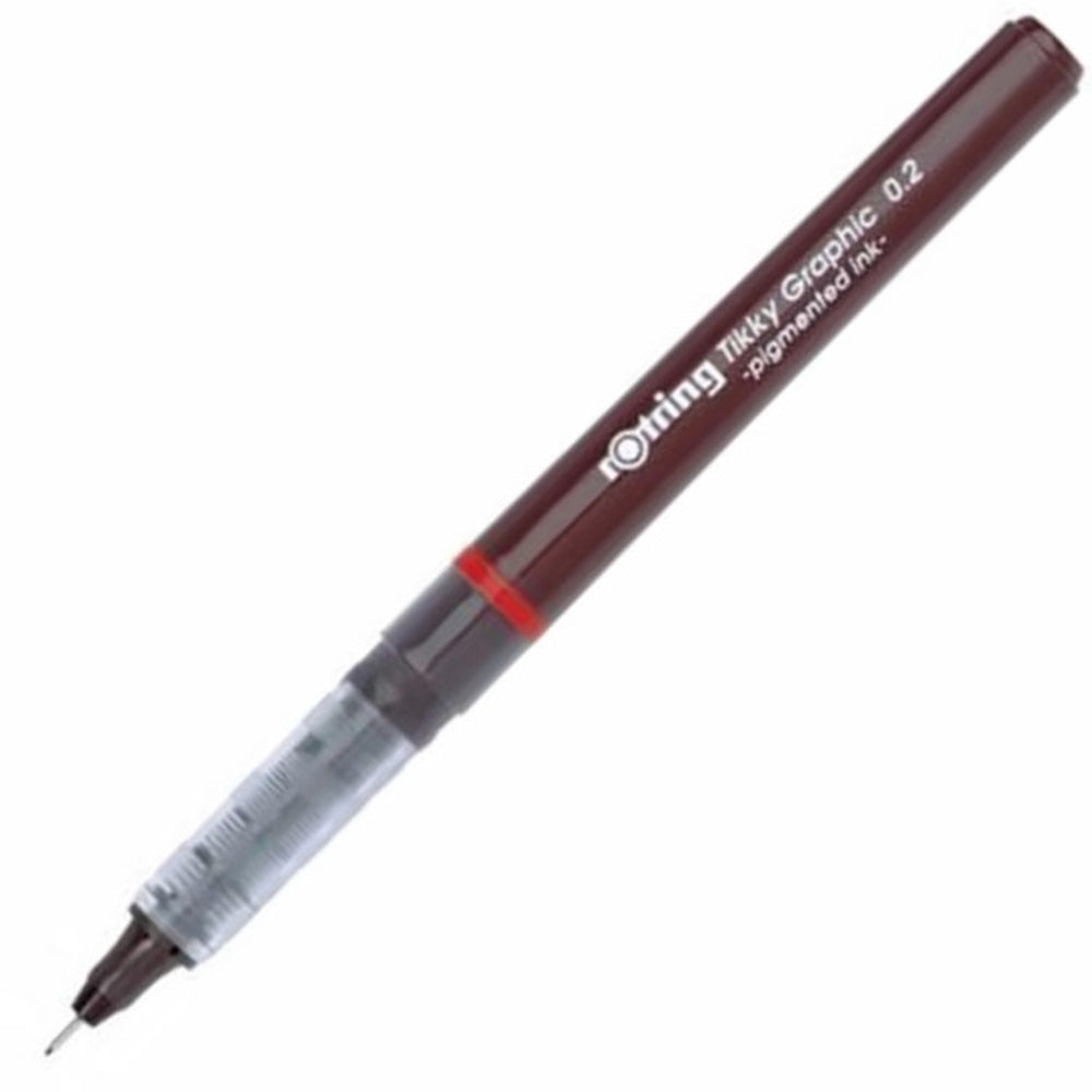 Rotring Tikky Graphic Teknik Çizim Kalemi Siyah 0.2mm