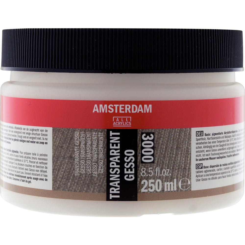 Amsterdam Acrylic Şeffaf Gesso 250ml