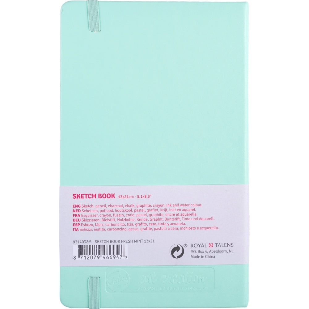 Talens Art Creation Sketchbook Fresh Mint 140gr 13x21cm