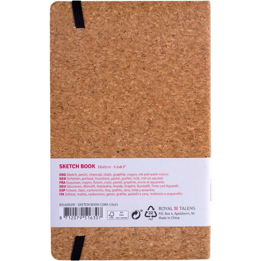 Talens Art Creation Sketchbook Cork 140gr 13x21cm