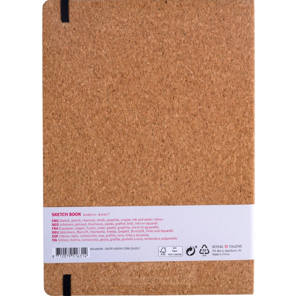 Talens Art Creation Sketchbook Cork 140gr 21x30cm