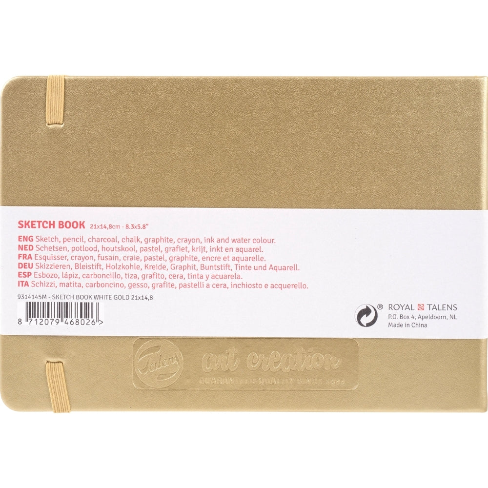 Talens Art Creation Sketchbook Gold 140gr 21x15cm