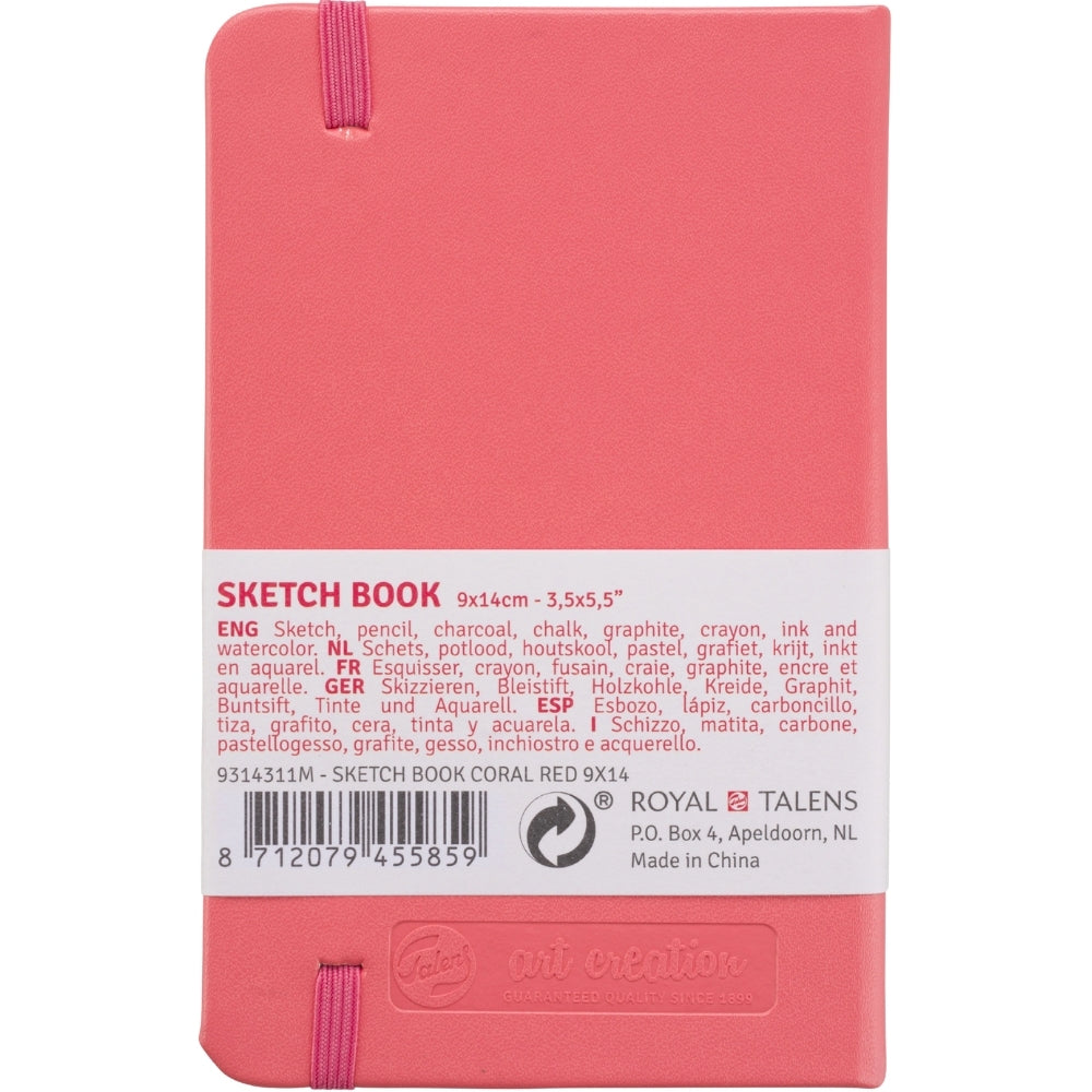 Talens Art Creation Sketchbook Coral 140gr 9x14cm