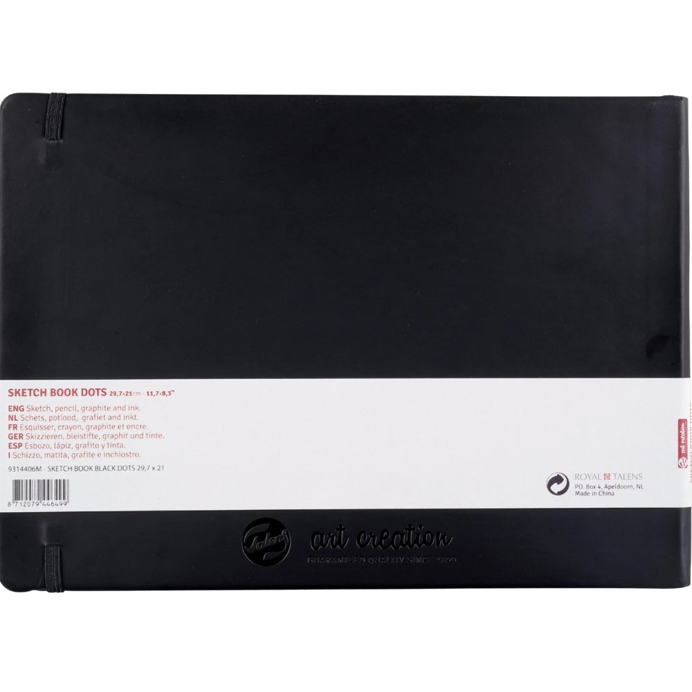 Talens Art Creation Dot Book Black Landscape 80gr 21x30cm
