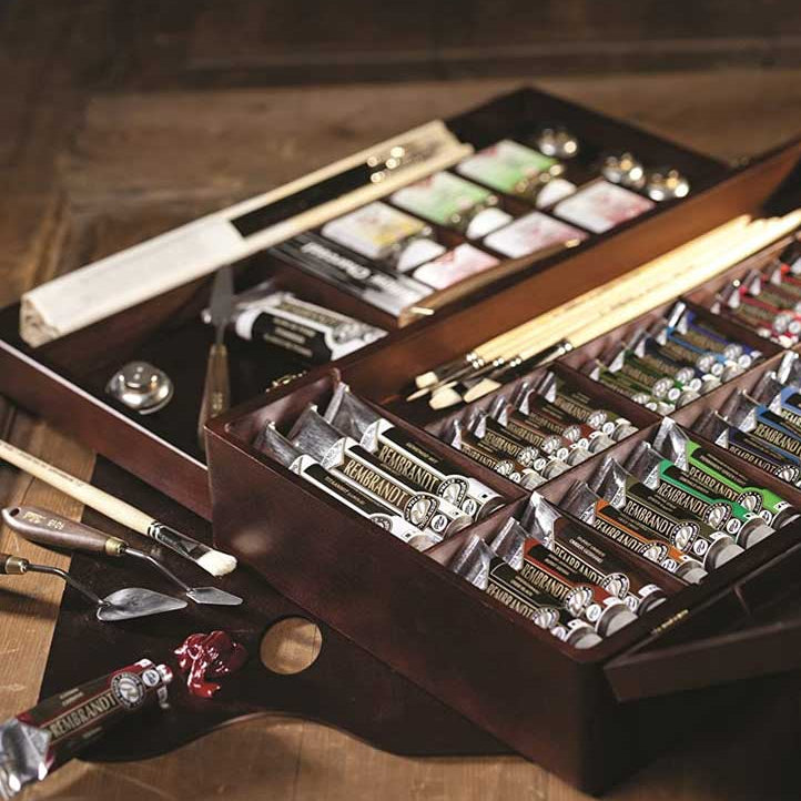 Talens Rembrandt Oil Colour Box Excellent (Ahşap Kutu)