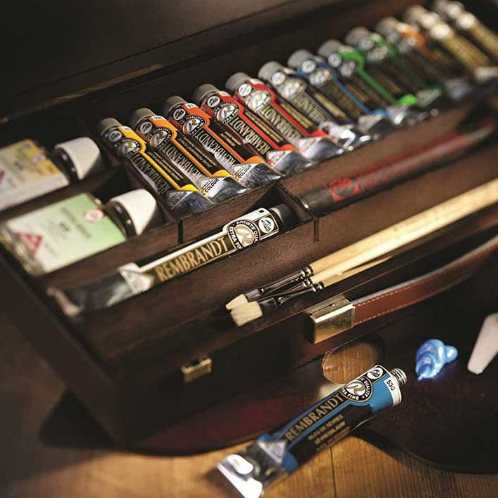 Talens Rembrandt Oil Colour Box Professionel (Ahşap Kutu)