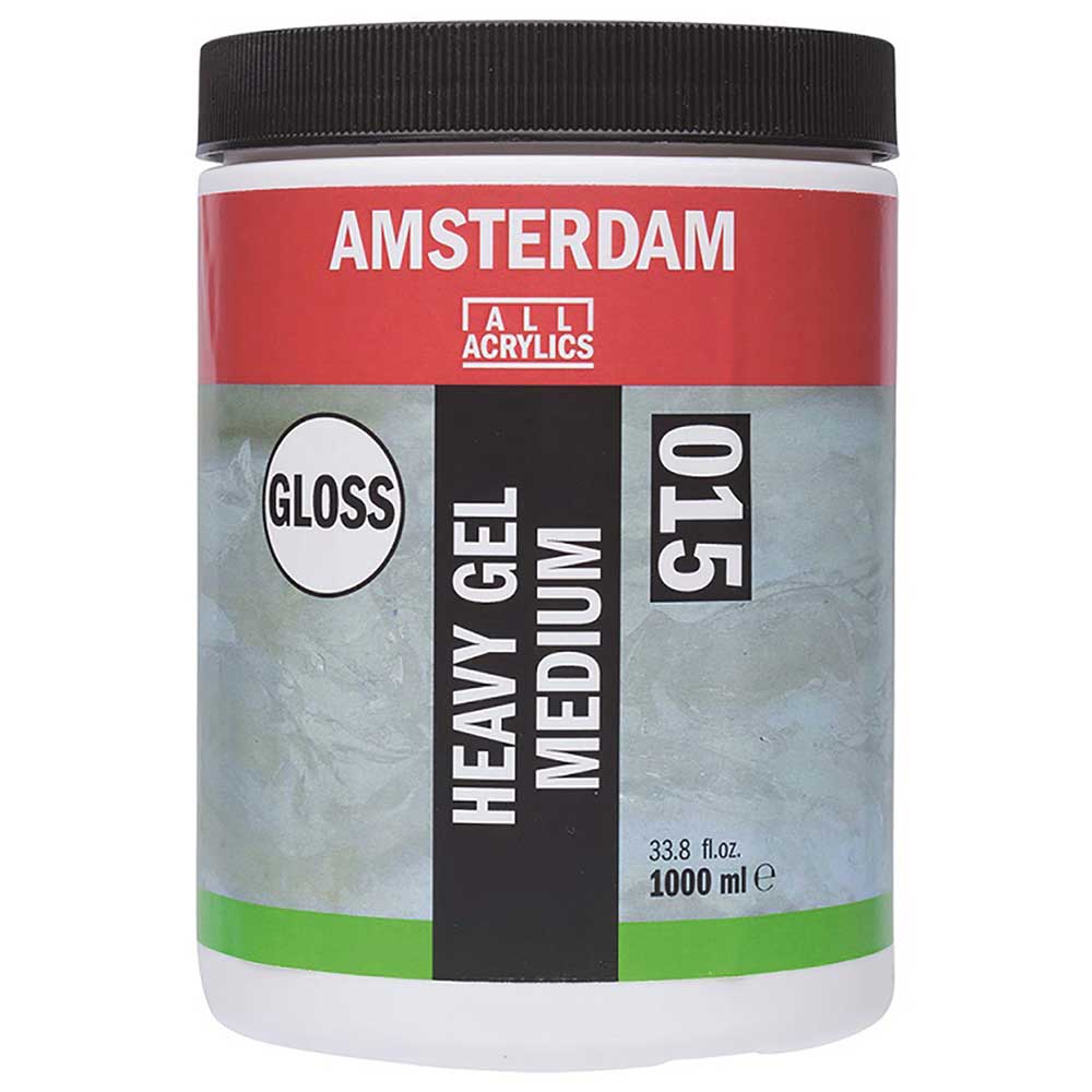 Amsterdam Heavy Gel Medium Glossy 015 1lt (Parlak Doku Jeli)
