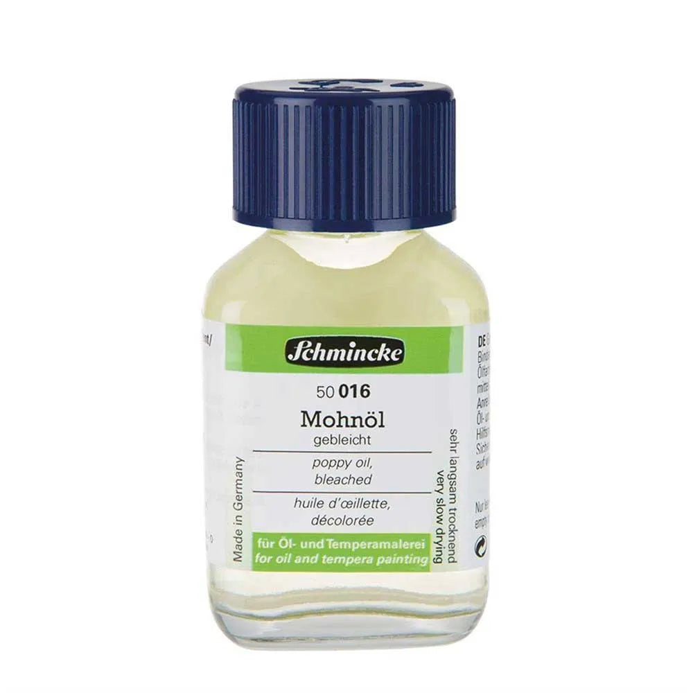 Schmincke Poppy Oil Bleached 016 60ml (Ağartılmış Haşhaş Yağı)