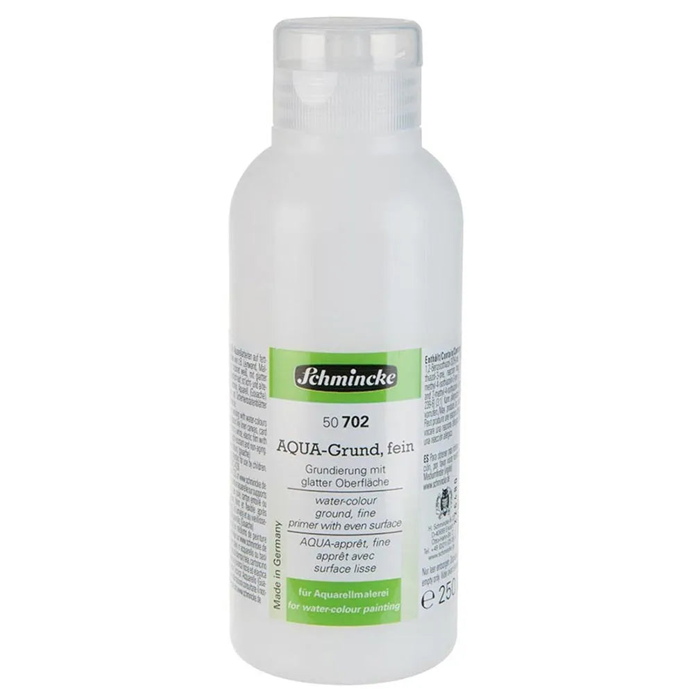 Schmincke Aqua Primer, Fine 702 250ml (White, Even) (Beyaz İnce Astar)