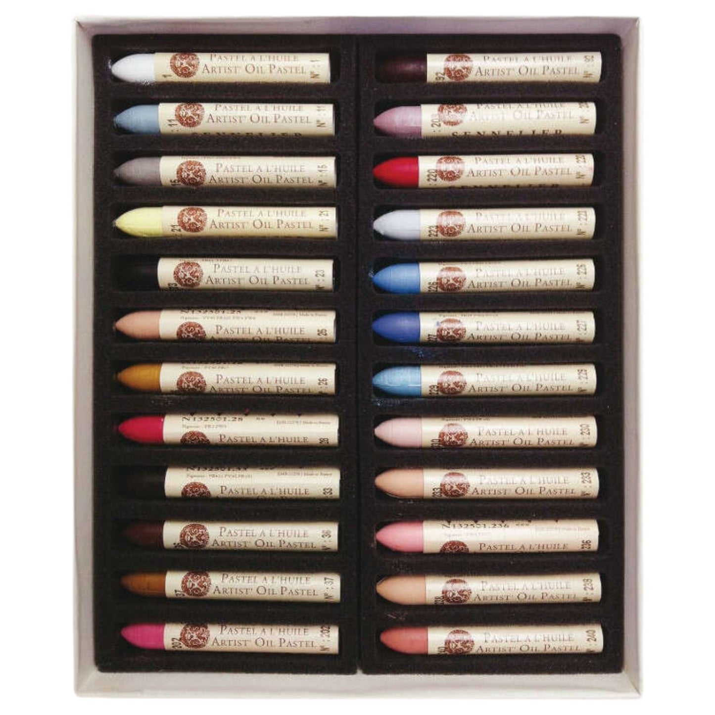 Sennelier Yağlı Pastel 24’lü Set Portre - Karton Kutulu