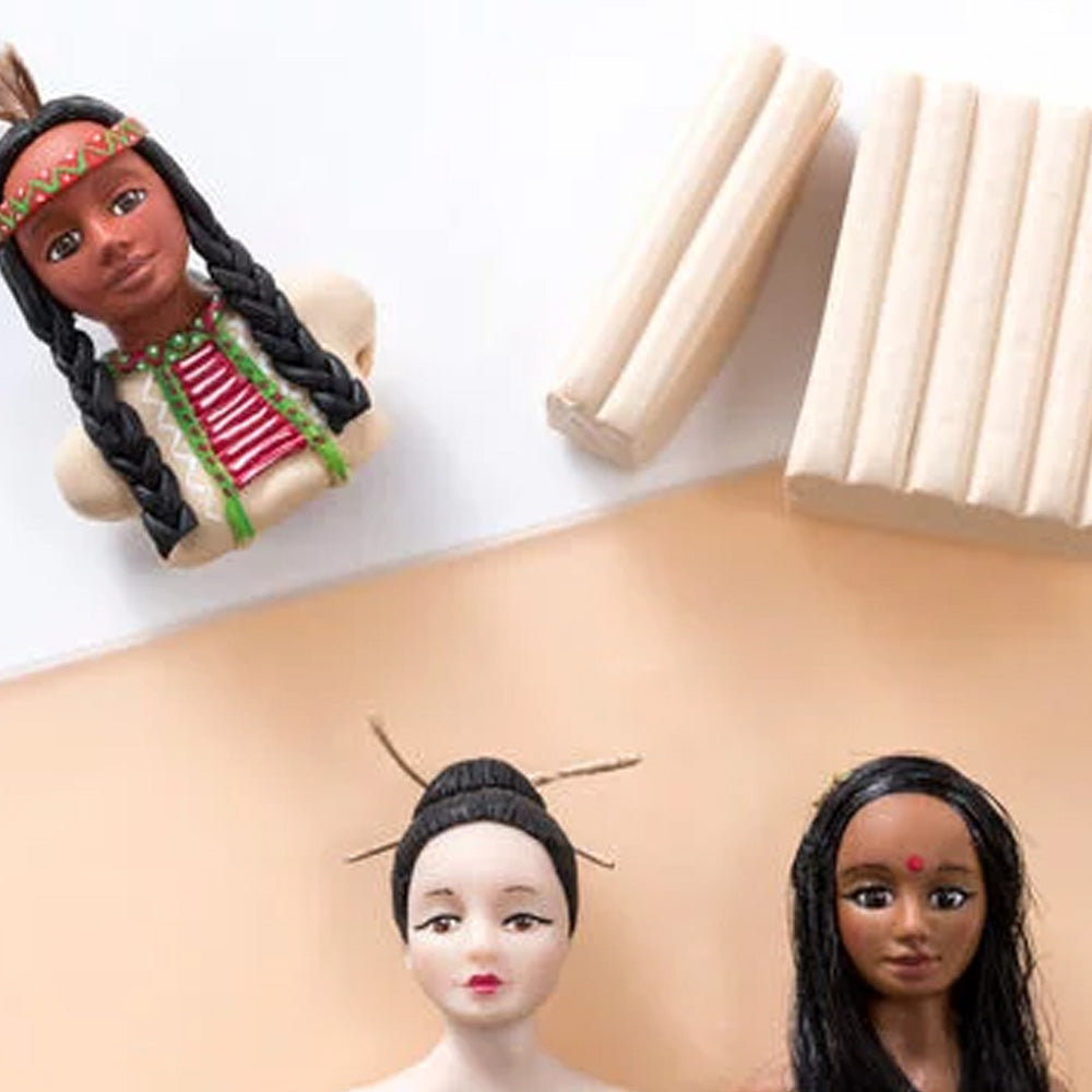 Fimo Professional Doll Art Modelleme Kili Etnik Renkler 12x25gr Set 8073 C12-1