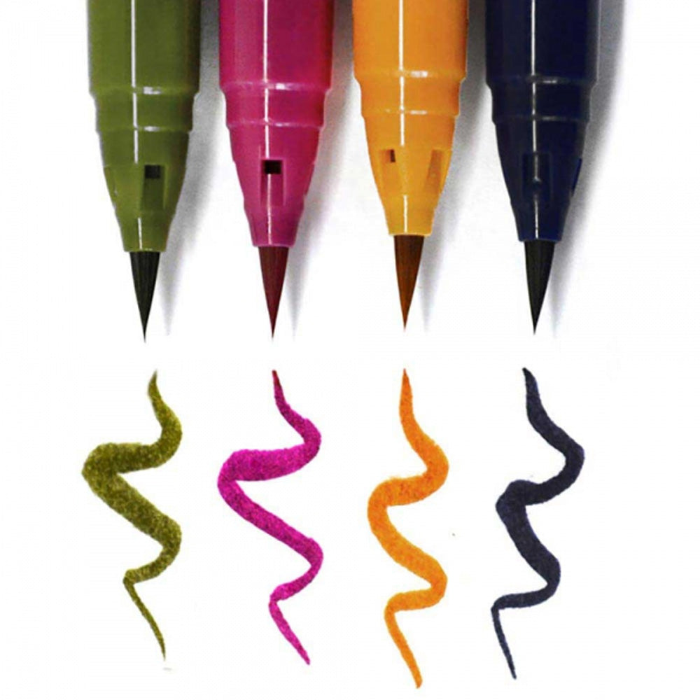 Zig Rb-6000At Clean Color Real Brush 4'lü Set Vd