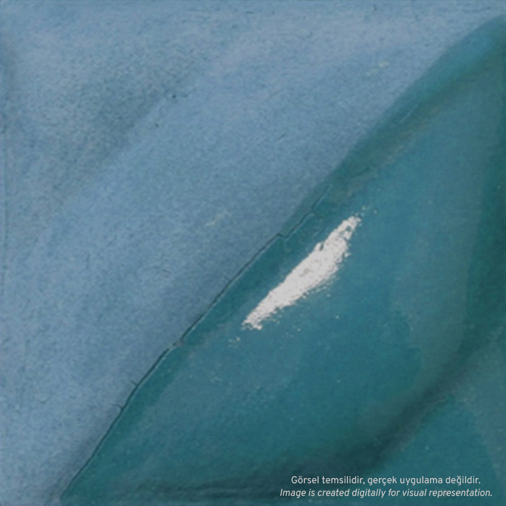 İzrf Sır Altı Boya Koyu Turkuaz Mavi 90ml ÇB8140